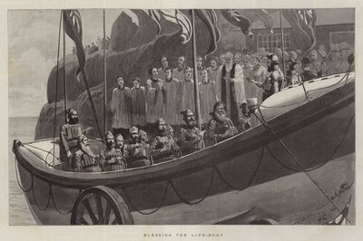 Blessing the Life-Boat by John Charlton
